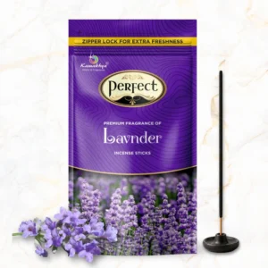 PERFECT ZIPPER POUCH LAVENDER