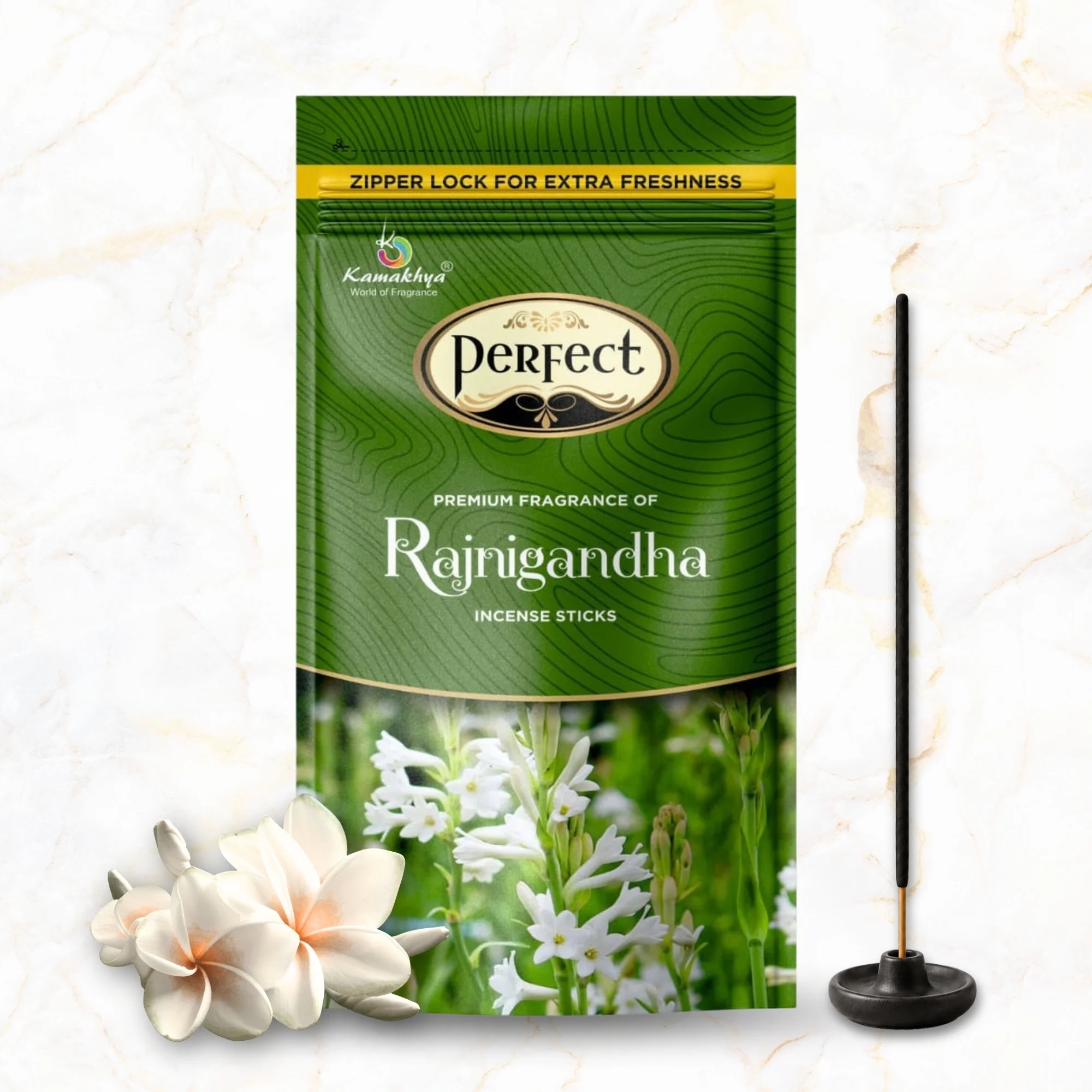 PERFECT ZIPPER POUCH RAJANIGANDHA
