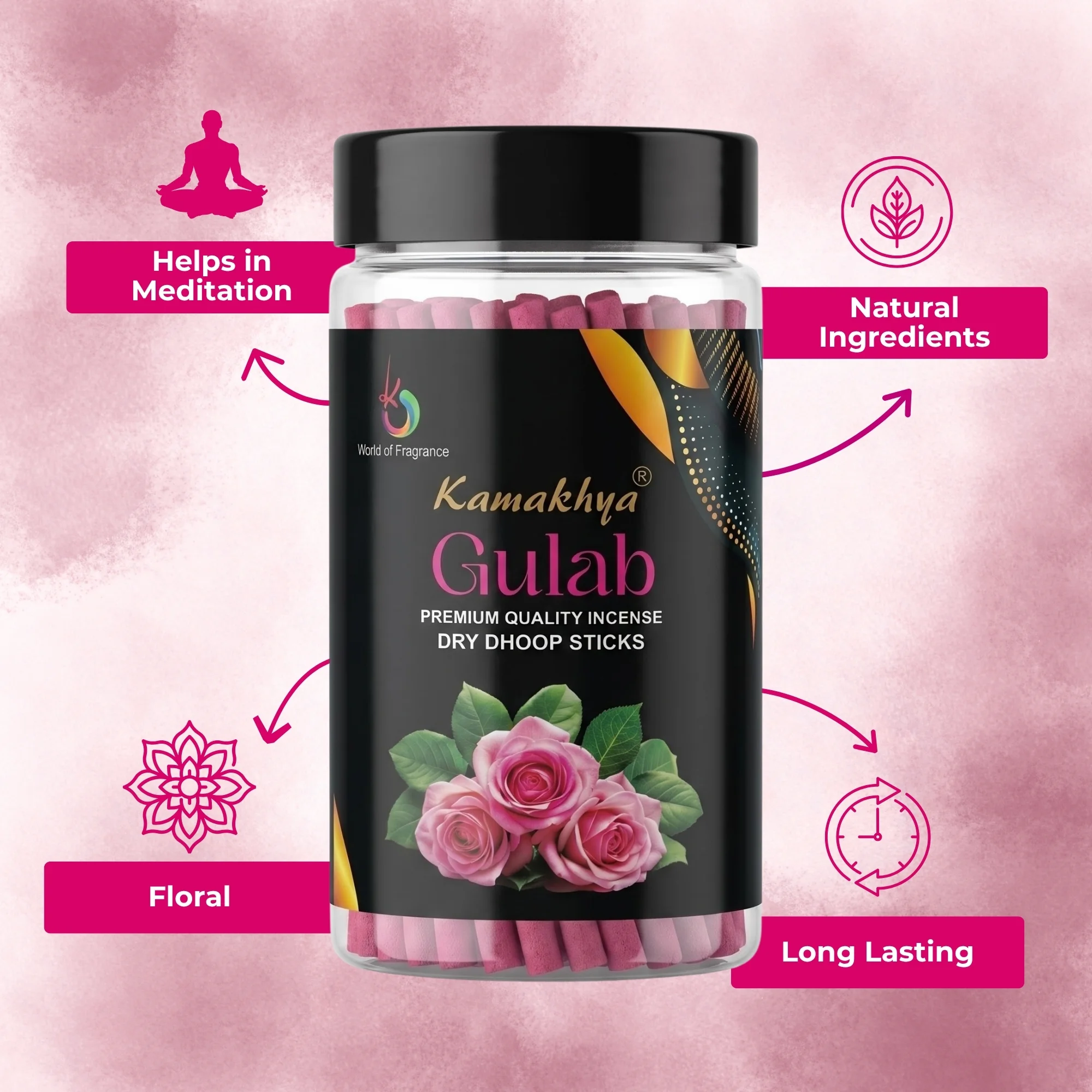 DHOOP STICK GULAB